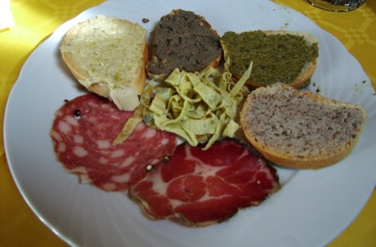 Crostini al tartufo