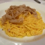 Tagliatelle al tartufo Bianco