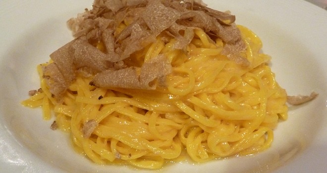 Tagliatelle al tartufo Bianco